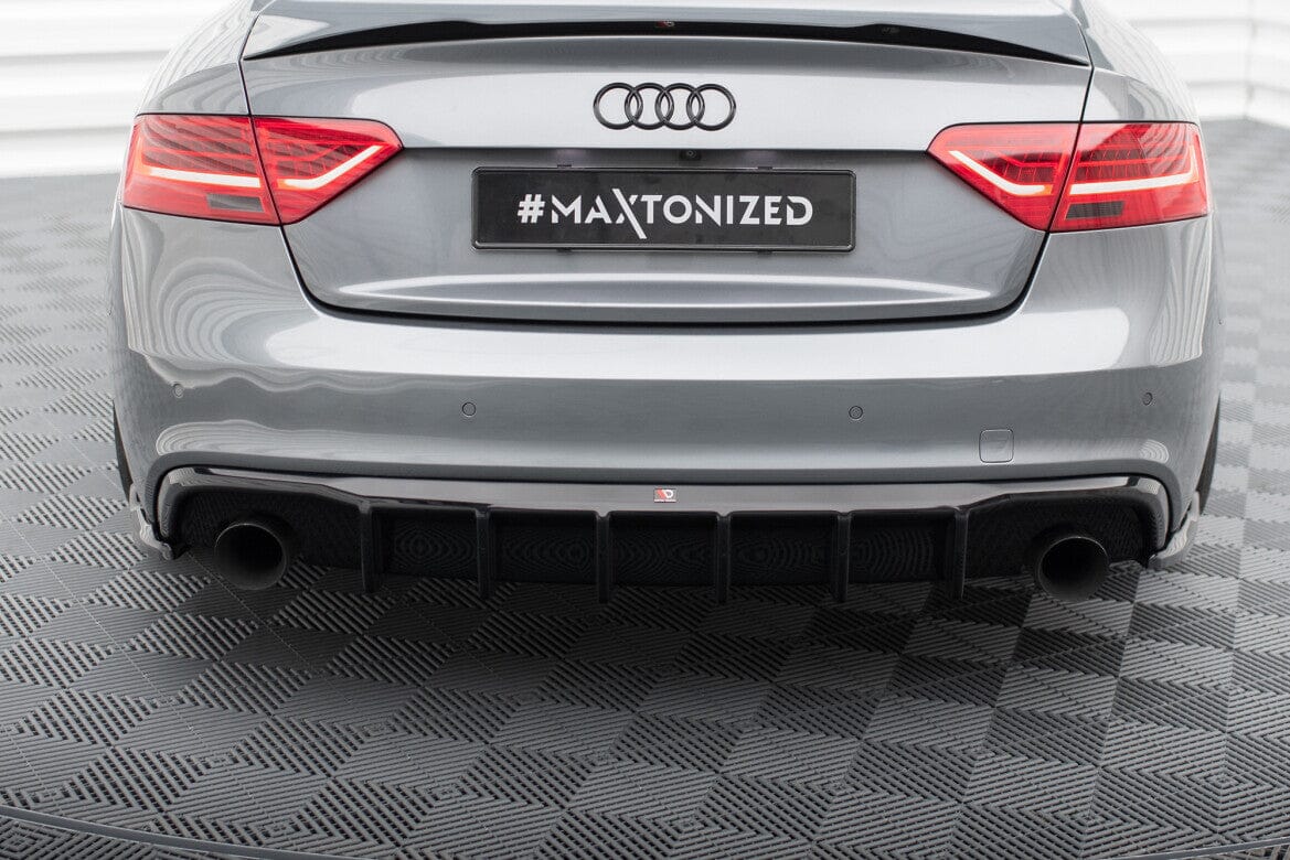 Audi A5 8T Facelift S-Line Coupe Heck Diffusor O-O Maxton Design 