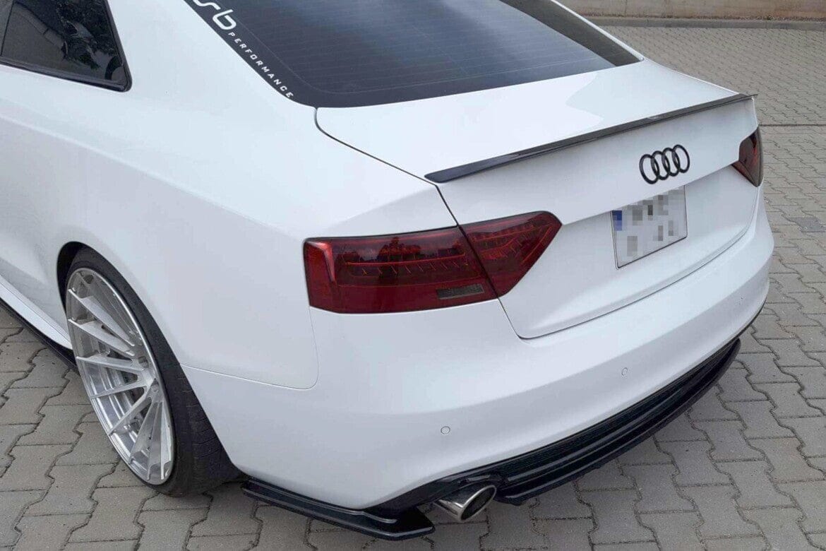 Audi A5 8T Facelift S-Line Coupe Heck Flaps Maxton Design 