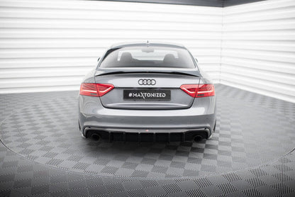 Audi A5 8T Facelift S-Line Sportback Heck Diffusor O-O Maxton Design 