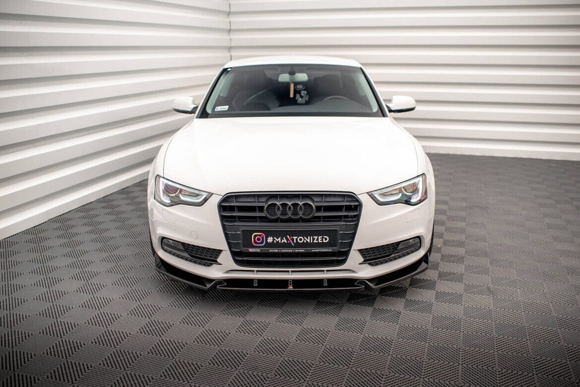 Audi A5 8T Facelift Sportback Frontspoiler - Frontlippe V.1 Maxton Design 