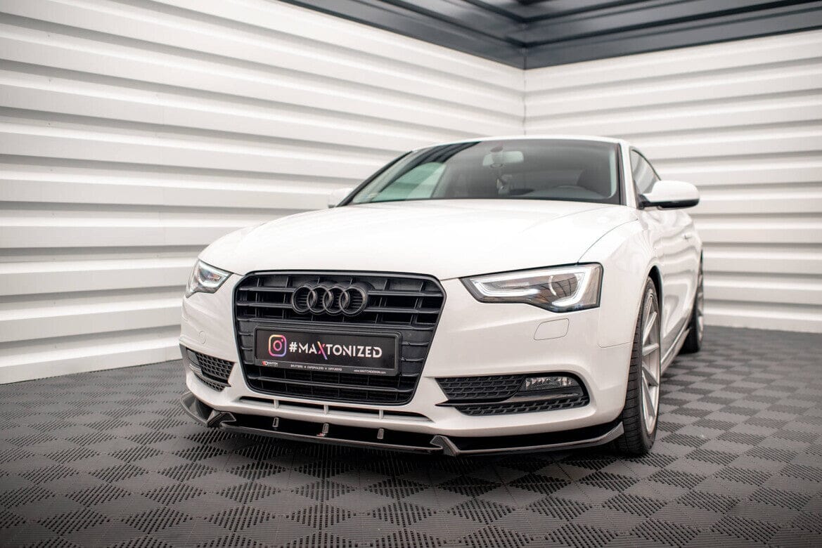 Audi A5 8T Facelift Sportback Frontspoiler - Frontlippe V.1 Maxton Design 