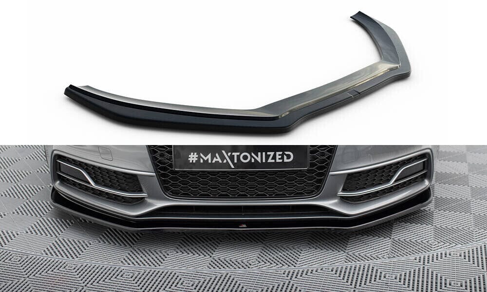 Audi A5 8T S-Line Cabrio Frontspoiler - Frontlippe V.2 Maxton Design 