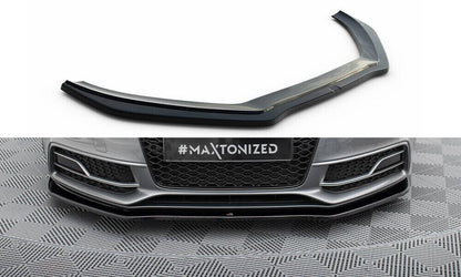 Audi A5 8T S-Line Cabrio Frontspoiler - Frontlippe V.2 Maxton Design 