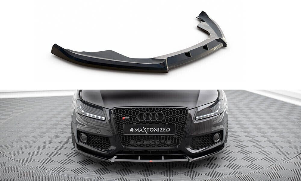 Audi A5 8T S-Line Cabrio Frontspoiler - Frontlippe V.2 Maxton Design 