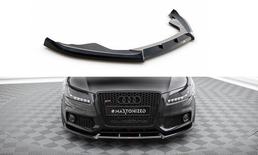 Audi A5 8T S-Line Cabrio Frontspoiler - Frontlippe V.2 Maxton Design 