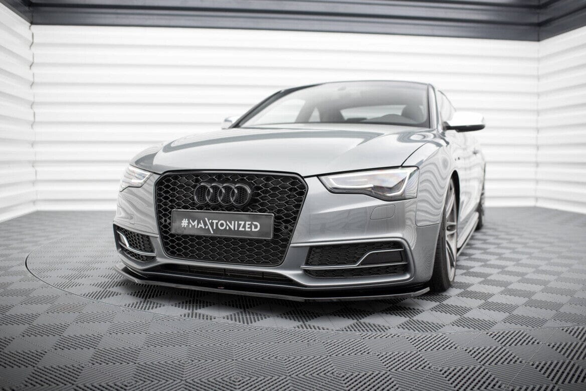 Audi A5 8T S-Line Cabrio Frontspoiler - Frontlippe V.2 Maxton Design 