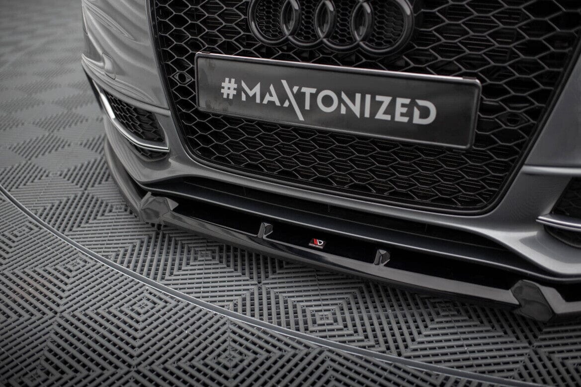 Audi A5 8T S-Line Cabrio Frontspoiler - Frontlippe V.3 Maxton Design 