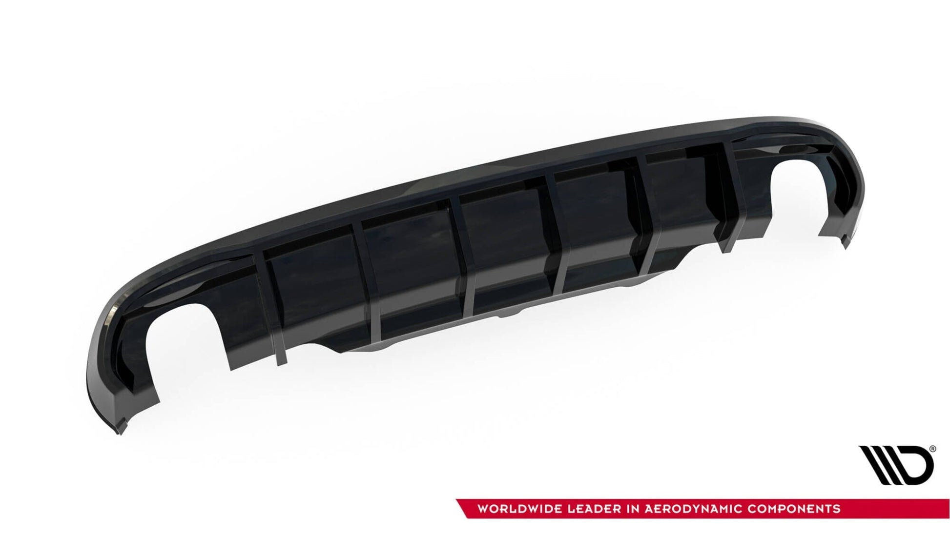 Audi A5 8T S-Line Cabrio Heck Diffusor O-O Maxton Design 