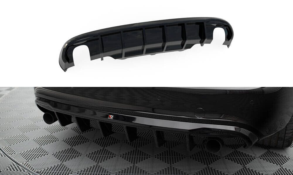 Audi A5 8T S-Line Cabrio Heck Diffusor O-O Maxton Design 