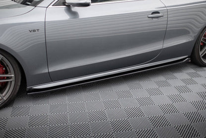 Audi A5 8T S-Line Cabrio Seitenschweller Maxton Design 