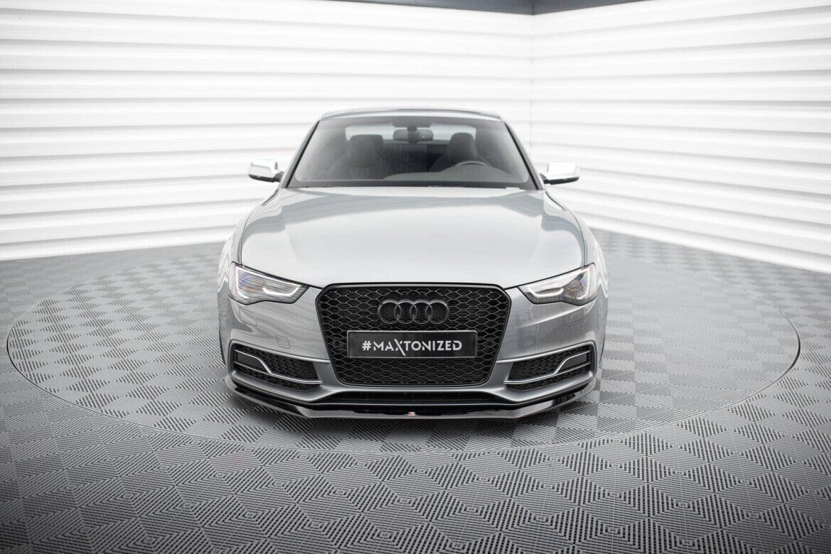 Audi A5 8T S-Line Coupe Frontspoiler - Frontlippe V.1 Maxton Design 