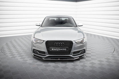Audi A5 8T S-Line Coupe Frontspoiler - Frontlippe V.1 Maxton Design 