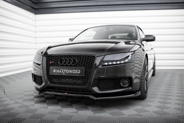 Audi A5 8T S-Line Coupe Frontspoiler - Frontlippe V.3 Maxton Design 