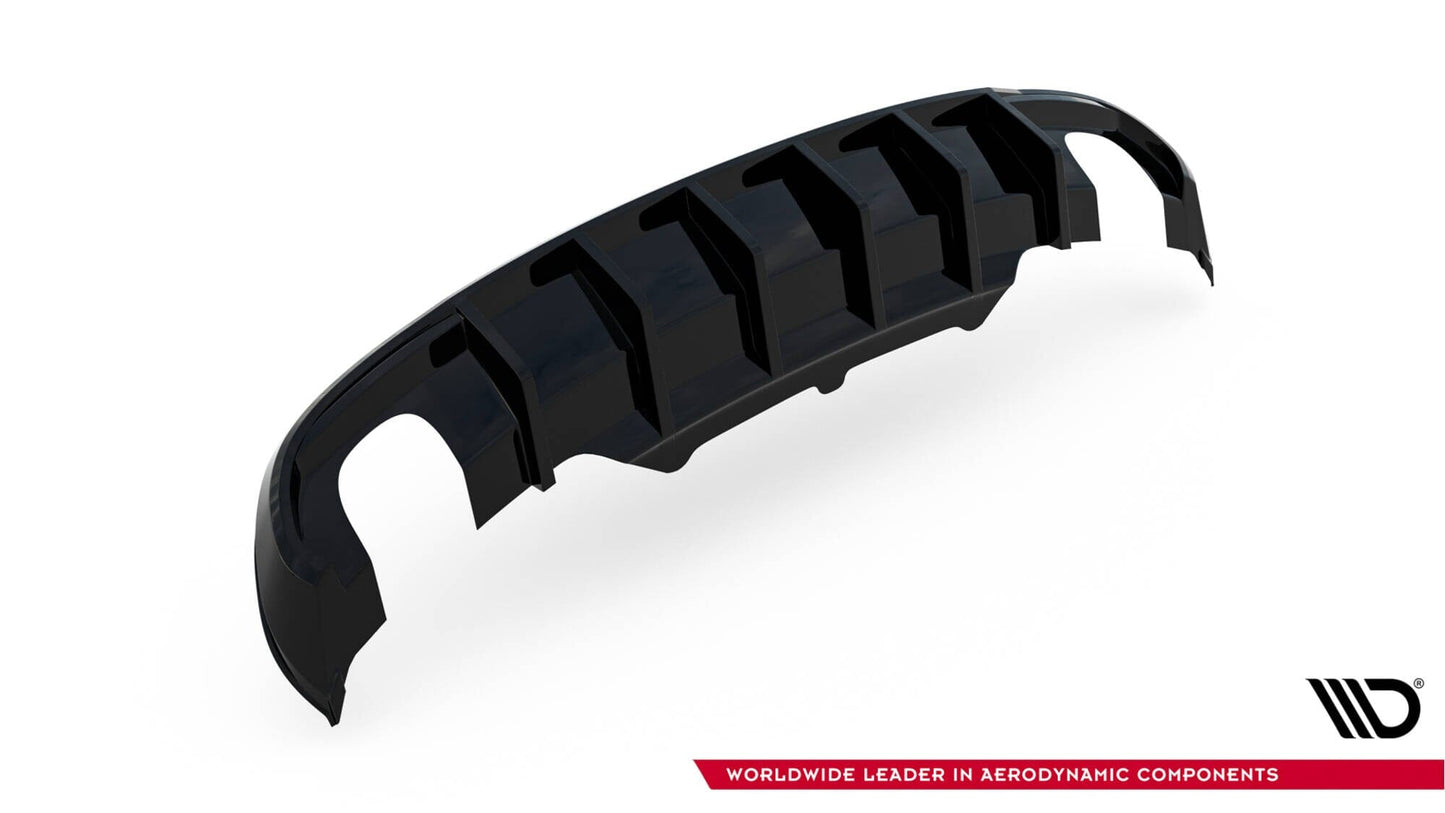 Audi A5 8T S-Line Coupe Heck Diffusor O-O Maxton Design 