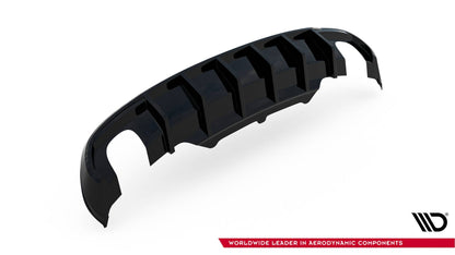 Audi A5 8T S-Line Coupe Heck Diffusor O-O Maxton Design 
