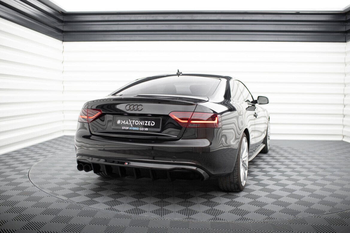 Audi A5 8T S-Line Coupe Heck Diffusor OO- Maxton Design 