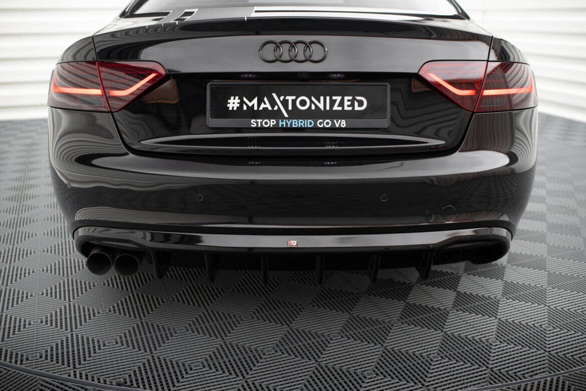 Audi A5 8T S-Line Coupe Heck Diffusor OO- Maxton Design 