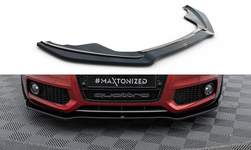 Audi A5 8T S-Line Sportback Frontspoiler - Frontlippe V.2 Maxton Design 