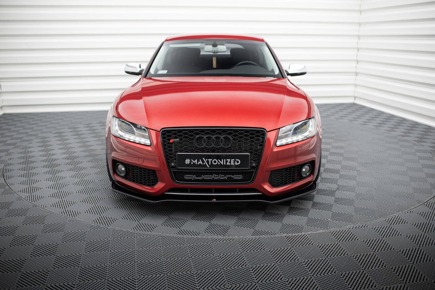 Audi A5 8T S-Line Sportback Frontspoiler - Frontlippe V.2 Maxton Design 