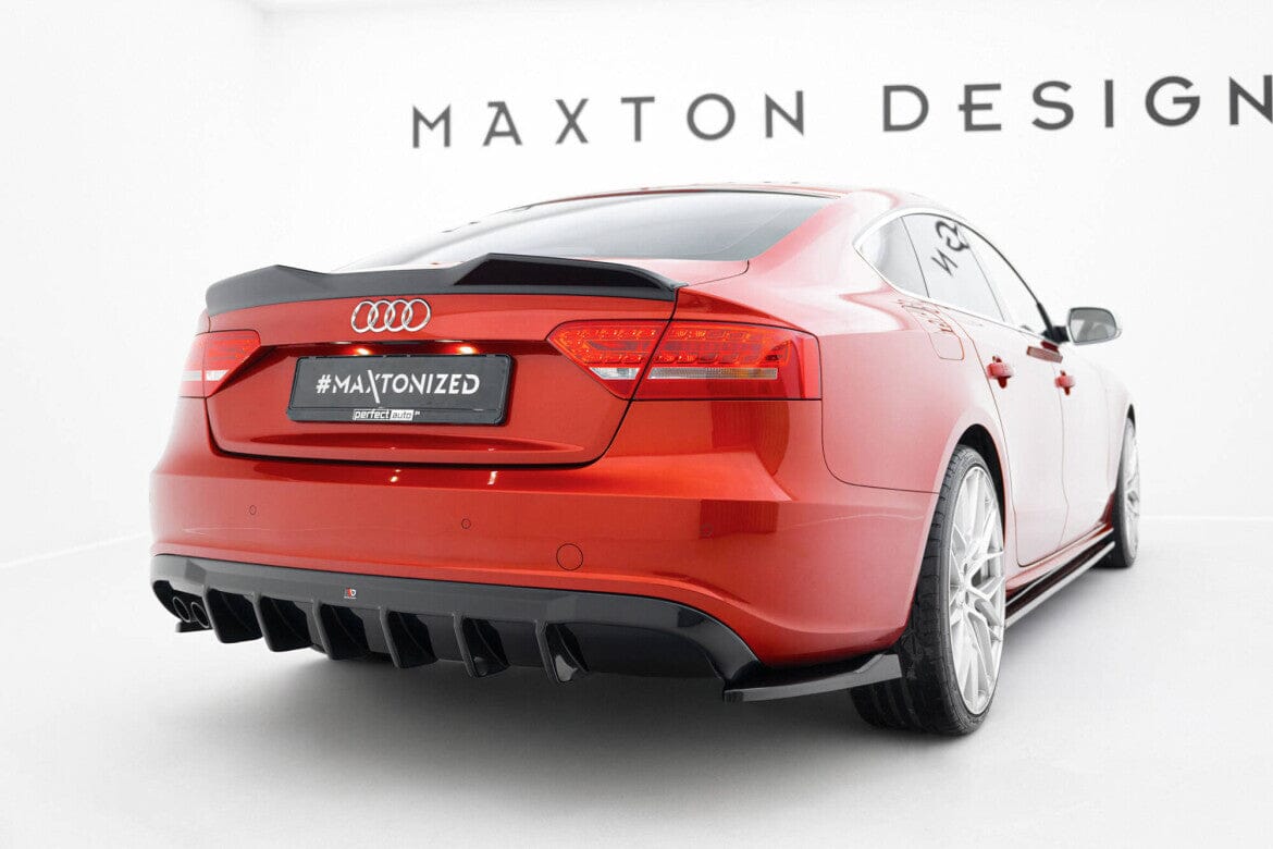 Audi A5 8T S-Line Sportback Heck Diffusor OO- Maxton Design 