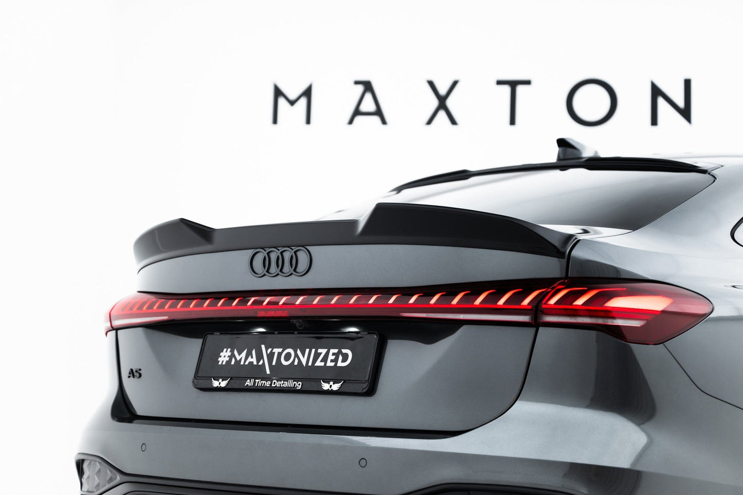 Audi A5 B10 S-Line Limousine 3D Heck Spoiler Maxton Design 
