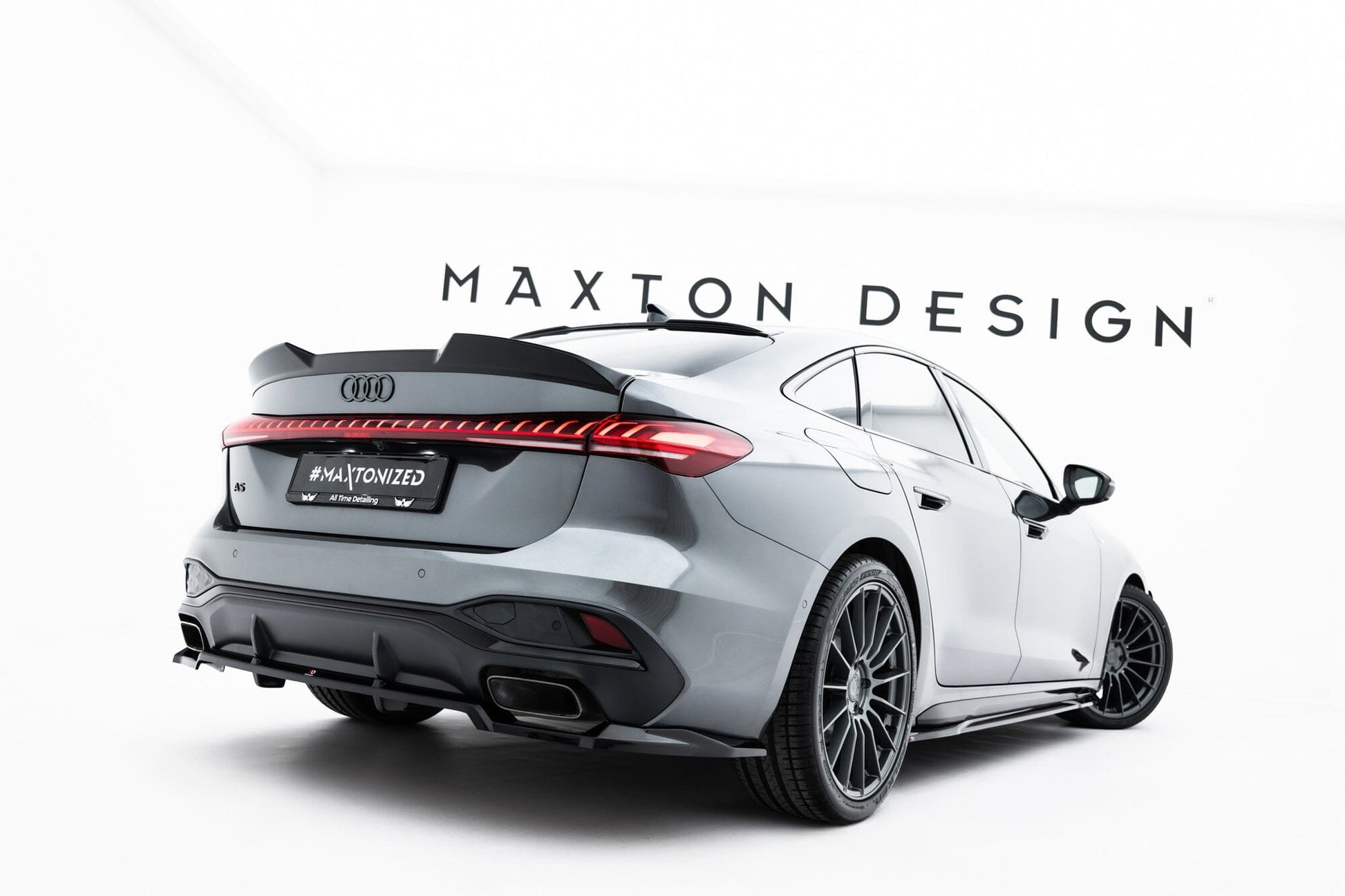 Audi A5 B10 S-Line Limousine 3D Heck Spoiler Maxton Design 