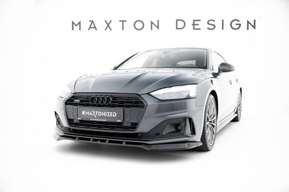 Audi A5 F5 Coupe Frontspoiler - Frontlippe V.2 Maxton Design 