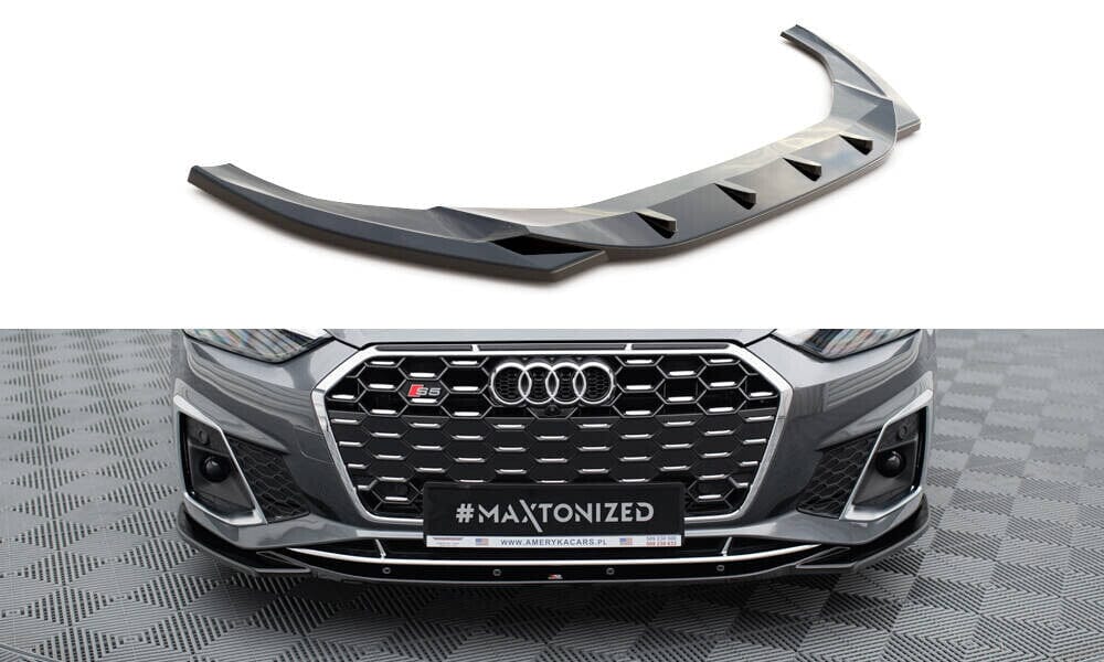 Audi A5 F5 S-Line Coupe Facelift Frontspoiler - Frontlippe V.1 Maxton Design 
