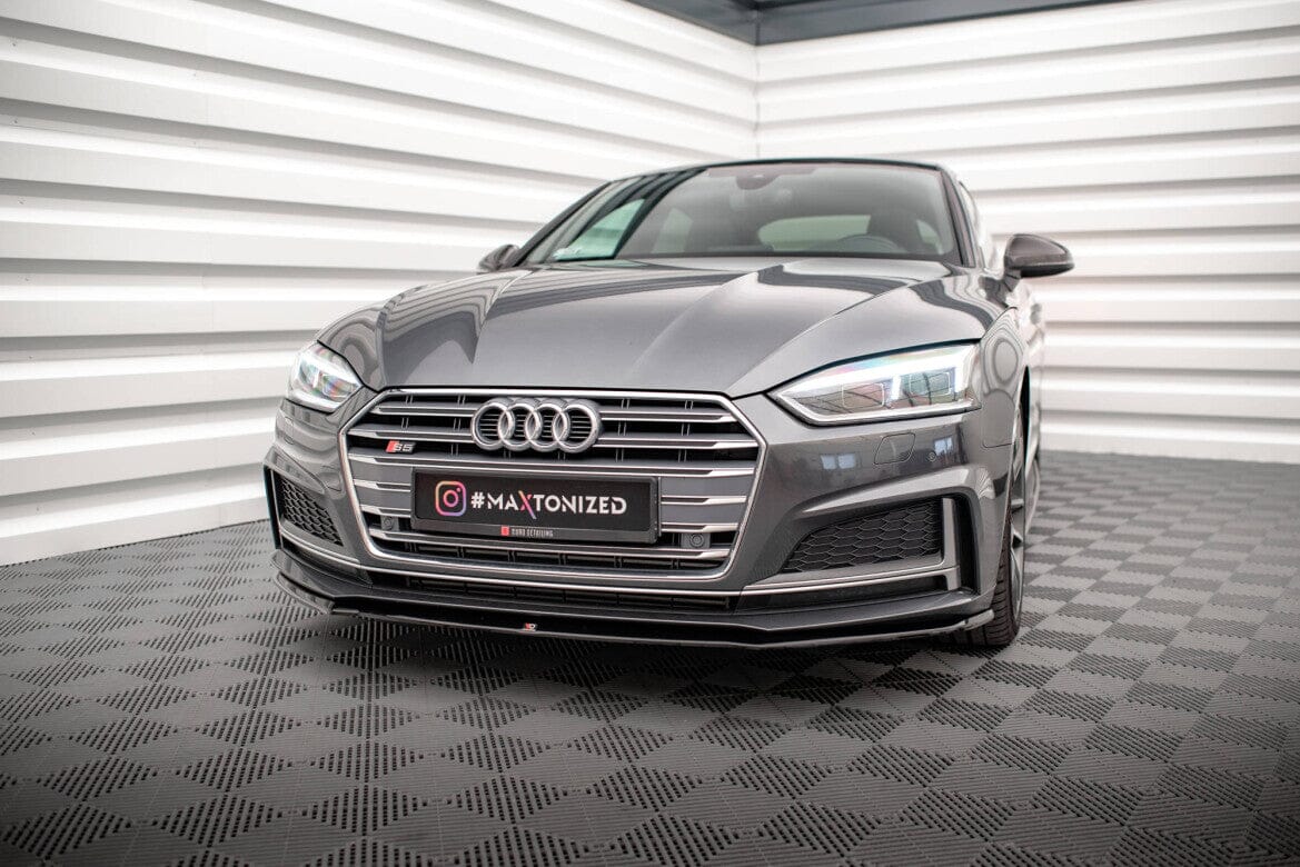 Audi A5 F5 S-Line Coupe Frontspoiler - Frontlippe V.2 Maxton Design 