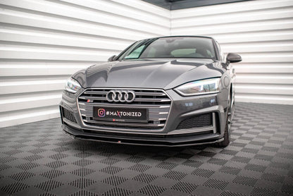 Audi A5 F5 S-Line Coupe Frontspoiler - Frontlippe V.2 Maxton Design 
