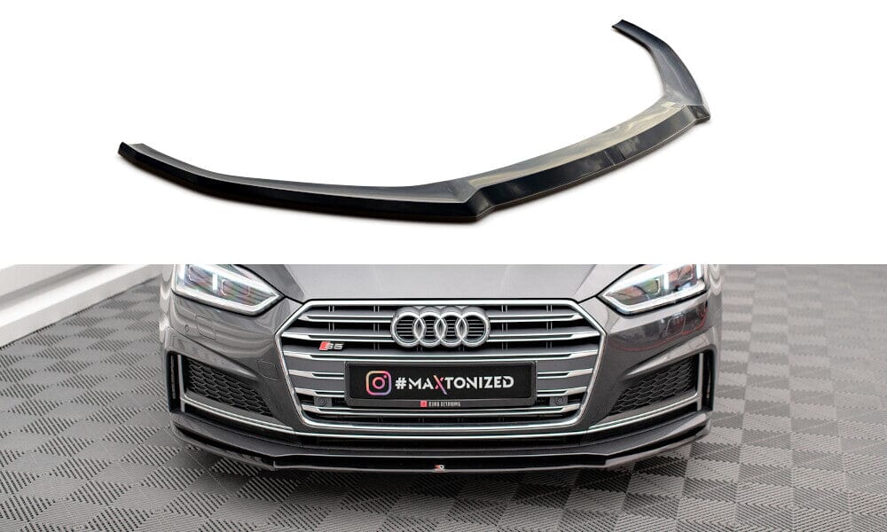 Audi A5 F5 S-Line Coupe Frontspoiler - Frontlippe V.2 Maxton Design 