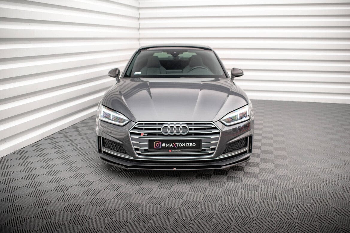 Audi A5 F5 S-Line Coupe Frontspoiler - Frontlippe V.2 Maxton Design 