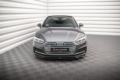 Audi A5 F5 S-Line Coupe Frontspoiler - Frontlippe V.2 Maxton Design 