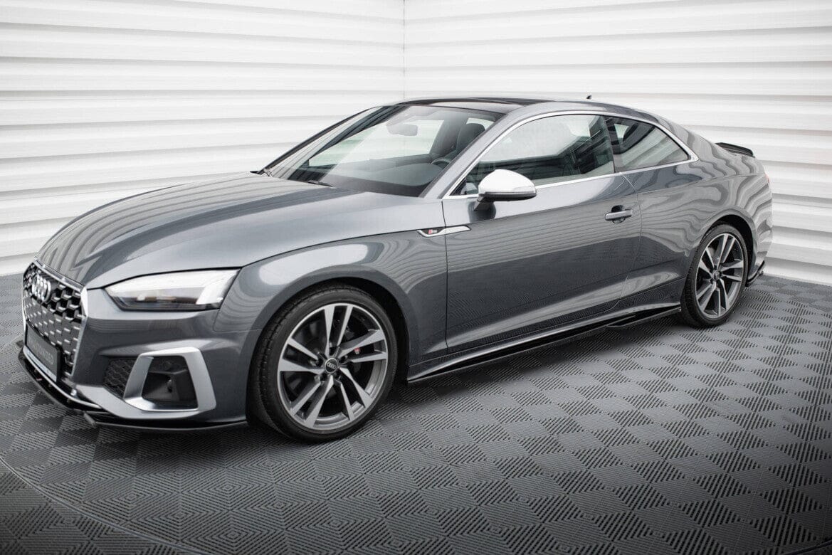 Audi A5 F5 S-Line Coupe Seitenschweller Maxton Design 