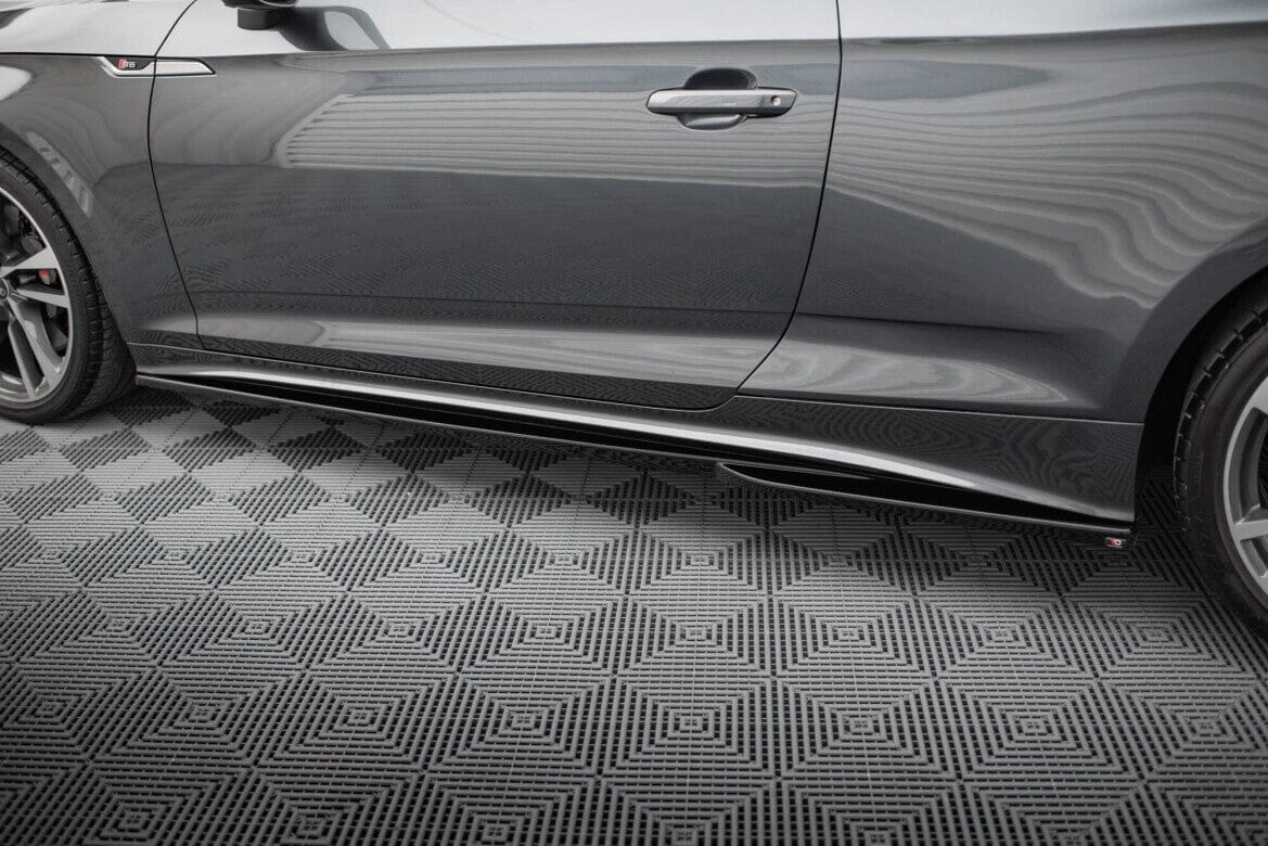 Audi A5 F5 S-Line Coupe Seitenschweller Maxton Design 