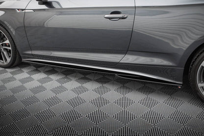 Audi A5 F5 S-Line Coupe Seitenschweller Maxton Design 