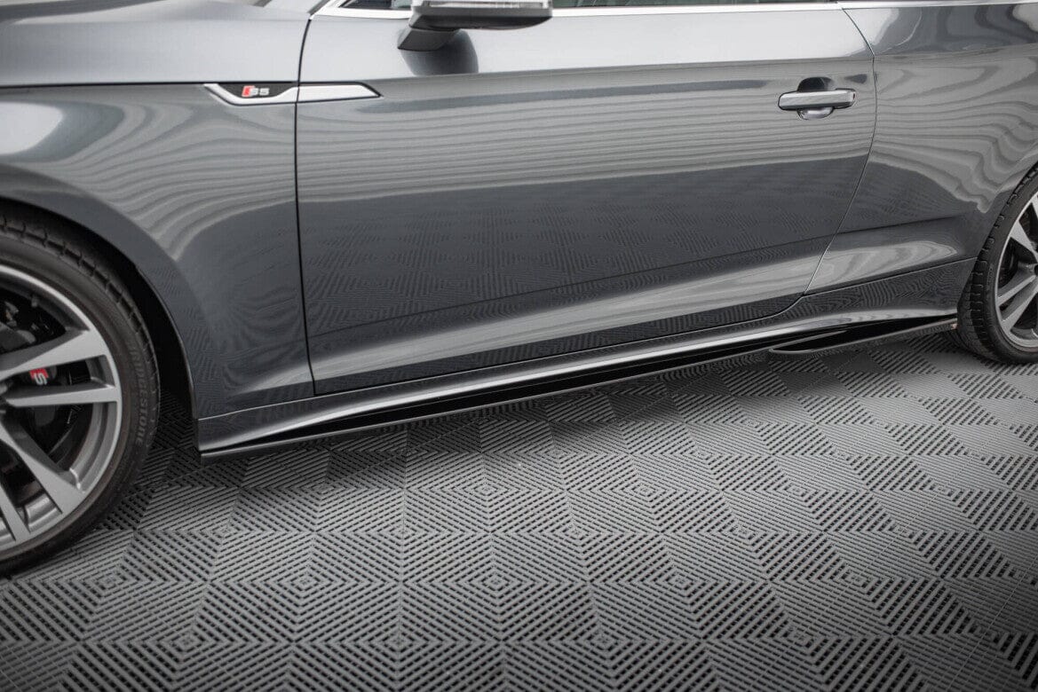 Audi A5 F5 S-Line Coupe Seitenschweller Maxton Design 