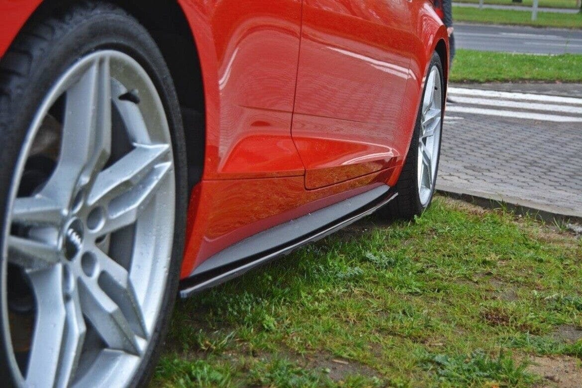 Audi A5 F5 S-Line Coupe Seitenschweller Maxton Design 
