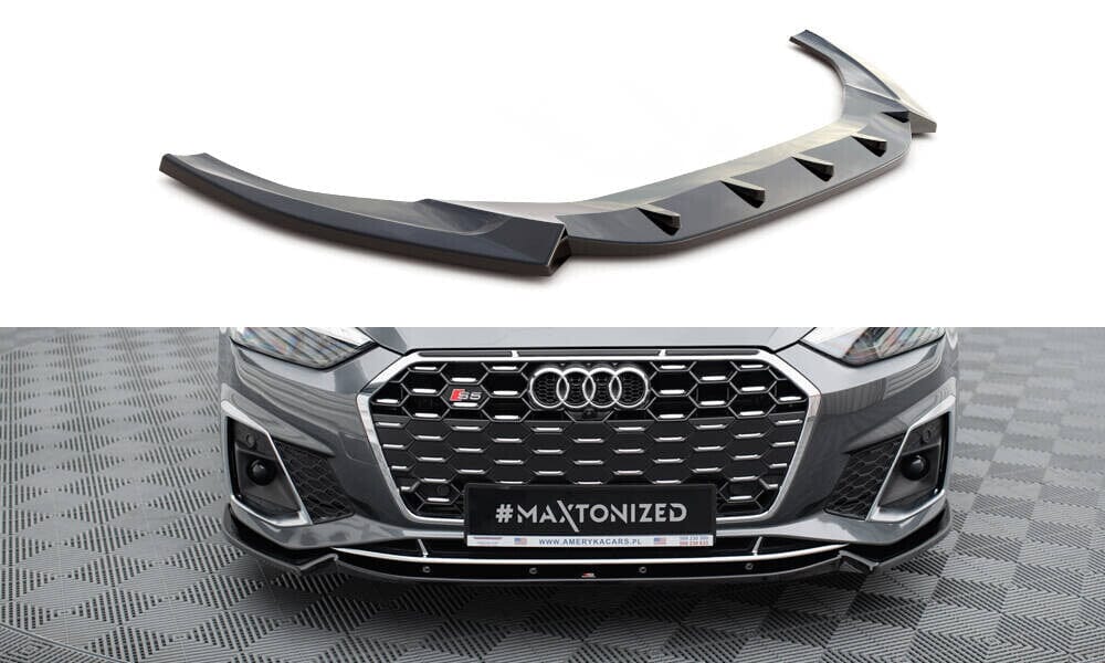 Audi A5 F5 S-Line Facelift Coupe Frontspoiler - Frontlippe V.2 Maxton Design 