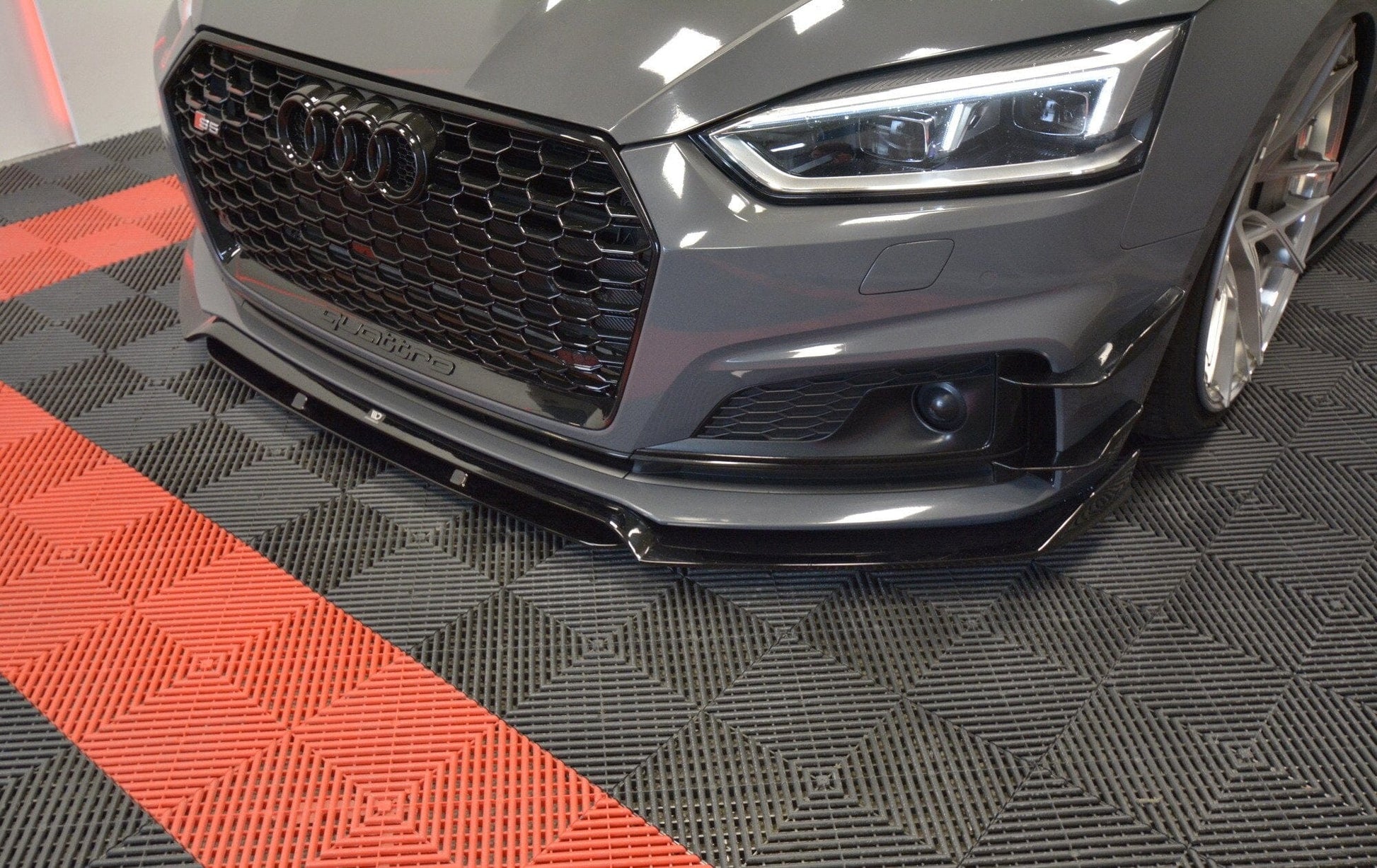 Audi A5 F5 S-Line Sportback Frontspoiler - Frontlippe Maxton Design 