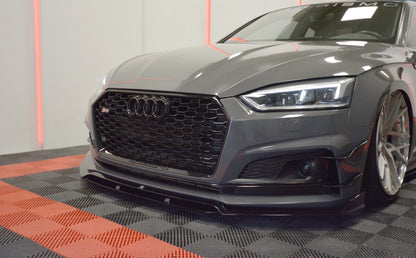 Audi A5 F5 S-Line Sportback Frontspoiler - Frontlippe Maxton Design 