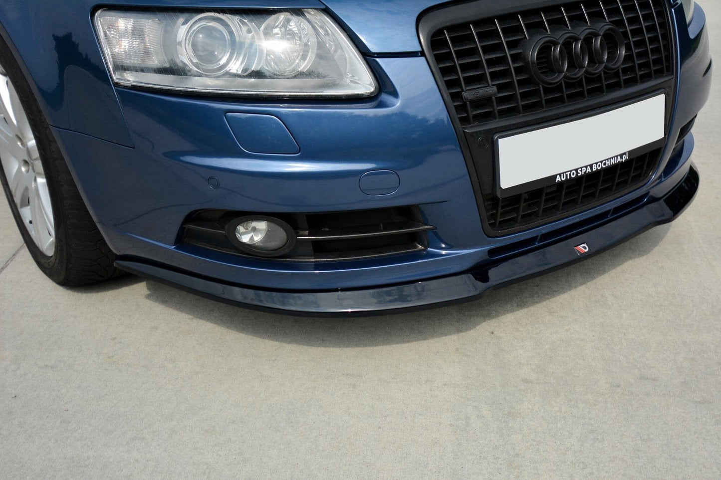 Audi A6 C6 S-Line Frontspoiler - Frontlippe Maxton Design 