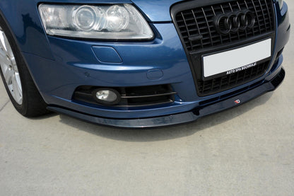 Audi A6 C6 S-Line Frontspoiler - Frontlippe Maxton Design 