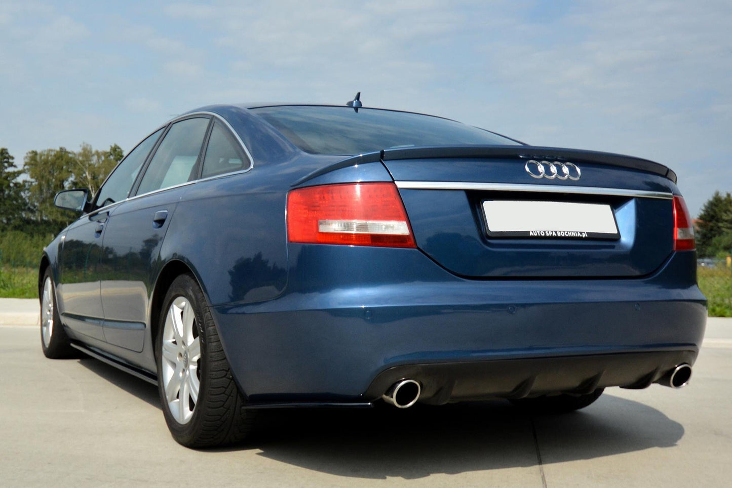 Audi A6 C6 S-Line Seitenschweller Maxton Design 