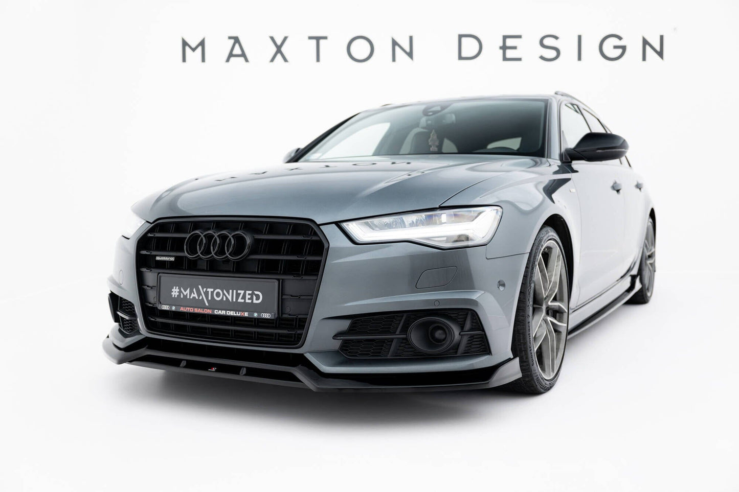 Audi A6 C7 Facelift Frontspoiler - Frontlippe V.3 Maxton Design 