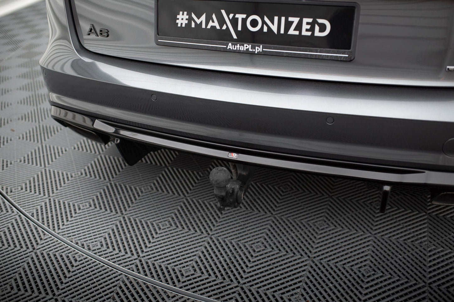 Audi A6 C7 Facelift Heck Diffusor V.2 Maxton Design 