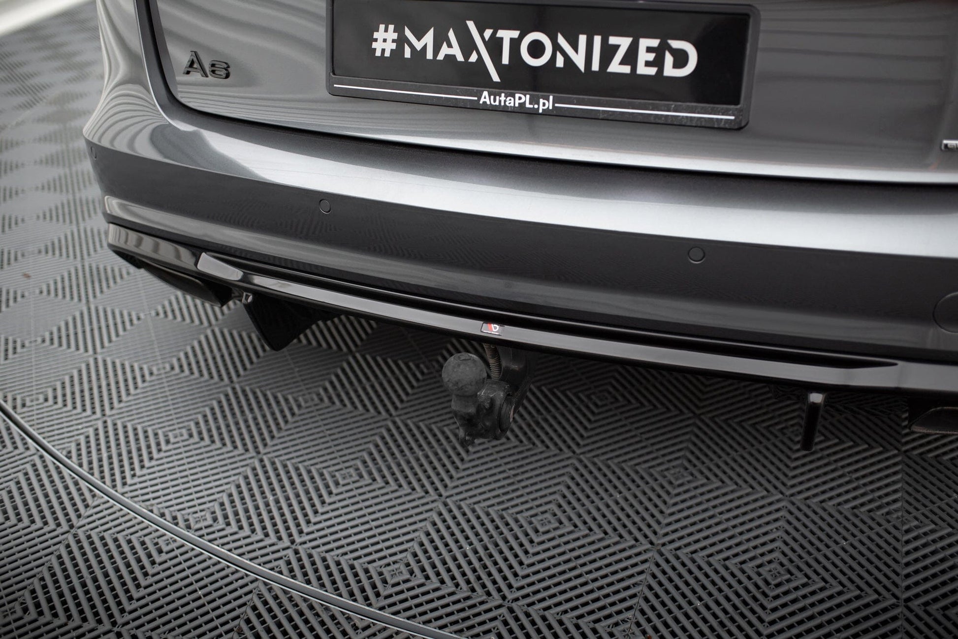 Audi A6 C7 Facelift Heck Diffusor V.2 Maxton Design 