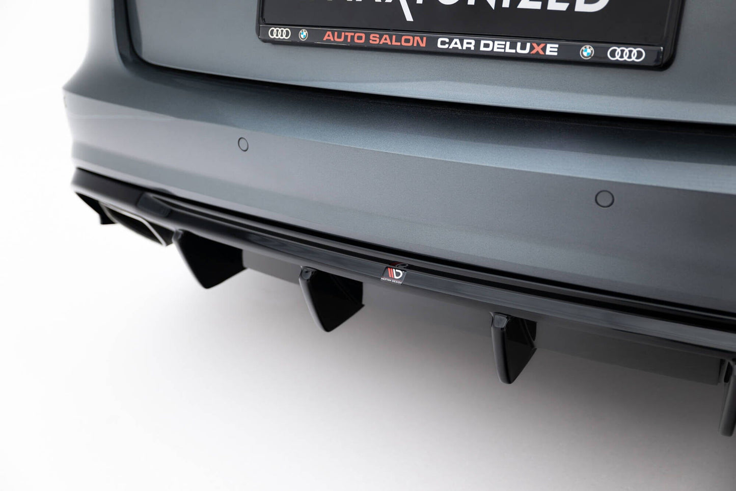 Audi A6 C7 Facelift Heck Diffusor V.2 Maxton Design 