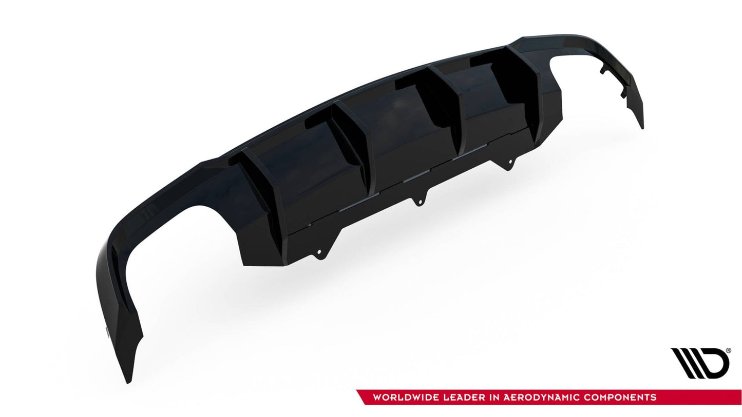 Audi A6 C7 Facelift Heck Diffusor V.2 Maxton Design 