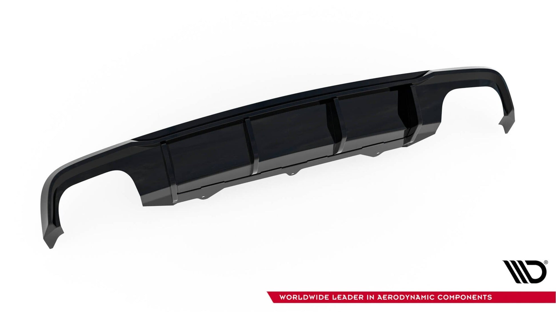 Audi A6 C7 Facelift Heck Diffusor V.2 Maxton Design 